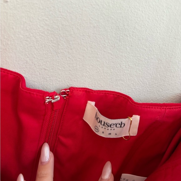HOUSE OF CB Red Lydia Corset XS - Picture 8 of 8